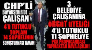 FLAŞ GELİŞME! CHP’Lİ BÜYÜKŞEHİR’DE 4’Ü TUTUKLU 14 PKK ŞÜPHELİSİ İÇİN İDDİANAME KABUL EDİLDİ: DAVA MERSİN 2. AĞIR CEZA’DA…