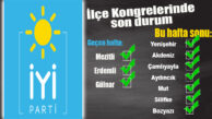 İYİ PARTİ’DE 7 İLÇE KONGRESİ DAHA TAMAMLANDI