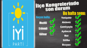 İYİ PARTİ’DE 7 İLÇE KONGRESİ DAHA TAMAMLANDI