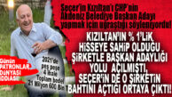KIZILTAN’I SON DAKİKA KURTARAN BENSER İNŞAAT’I CHP’Lİ SEÇER DÖNEMİ İHALEYE BOĞMUŞ: TOPLAM 21 MİLYON’LUK 4 İHALE!