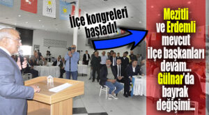 İYİ PARTİ MERSİN’DE KONGRELER BAŞLADI: 3 İLÇE KONGRESİ TAMAMLANDI…