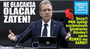 CHP’Lİ SEÇER’İ GÜNDEŞ’İ SARAN KORKU MU SARDI?: “NE OLACAKSA OLACAK ZATEN!”