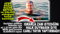 SÜREKLİ SUYA ZAM İSTEYEN CHP’Lİ SEÇER, HALK DUYMASIN DİYE CANLI YAYIN BİLE YAPTIRMADI!