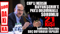 SON DAKİKA… BÜYÜKŞEHİR’DE MEVZUATA AYKIRI ALIM YAPAN 21 KİŞİ HAKKINDA SUÇ DUYURUSUNDA BULUNULDU!