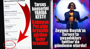 TARSUS FESTİVALİ’NDE TATSIZLIK: ZEYNEP BASTIK KONSERİ YARIDA KESTİ!