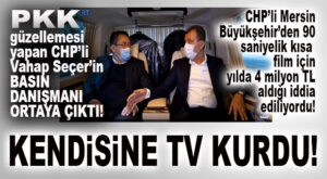 FİNANSÖR KİM ACABA?.. SEÇER’İN BASIN DANIŞMANI PKK’YI ÇİÇEK ÇOCUK GİBİ GÖSTEREN SERDAR AKİNAN TV KURDU…