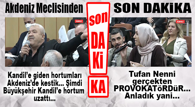 SON DAKİKA… MHP’Lİ NENNİ VE HDP’Lİ ARSLAN ARASINDA “KANDİL-PROVOKATÖR” ATIŞMASI…