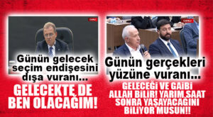 CHP’Lİ SEÇER: “GELECEKTE BİZ OLACAĞIZ, MERAKLANMAYIN!”AK PARTİLİ GÜLTAK: “YARIM SAAT SONRANIZIN GARANTİSİ VAR MI? İNŞALLAH DEYİN!”
