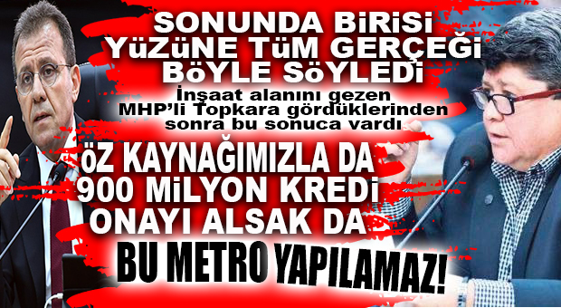 METRO İNŞAAT ALANINI GEZEN TOPKARA GÖRDÜĞÜ GERÇEKLERİ AÇIKLADI: “BU ŞEKLİYLE METRO BİTMEZ, YAPILMAZ!”