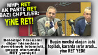 CHP’Lİ BOZDOĞAN’A ISRAR DERSİ: BAZI CHP’LİLER, MHP VE AK PARTİLİLER’DEN YİNE RET YEDİ! MAHKEMEYE GİDİYOR…