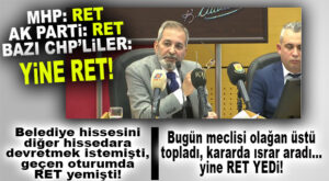 CHP’Lİ BOZDOĞAN’A ISRAR DERSİ: BAZI CHP’LİLER, MHP VE AK PARTİLİLER’DEN YİNE RET YEDİ! MAHKEMEYE GİDİYOR…