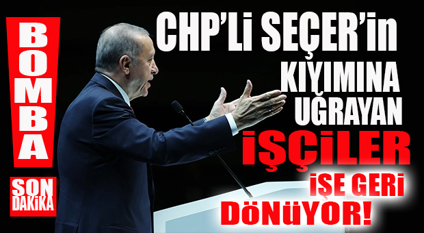BOMBA GELİŞME… BÜYÜKŞEHİR’DE SEÇER KIYIMINA UĞRAYAN İŞÇİLER İŞE GERİ DÖNECEK!
