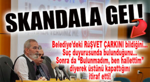 TARSUS BELEDİYESİ’NDEKİ SKANDAL RÜŞVET OLAYINI BİLDİĞİNİ SÖYLEYEN CHP’Lİ BOZDOĞAN OLAYIN ADLİYEYE SEVK ETTİĞİNİ AÇIKLADIKTAN 3 GÜN SONRA ADLİYEYE SEVK ETMEDİĞİNİ İTİRAF ETTİ! SKANDAL BÜYÜYOR…