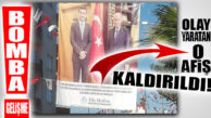 ÜLKÜ OCAKLARI’NIN ASTIĞI O AFİŞ BAŞSAVCILIK TALİMATIYLA KALDIRILDI… FLAŞ GELİŞME…