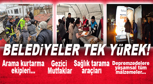 MERSİN’DE TÜM BELEDİYELER SEFERBER… DEPREM BÖLGELERİNE YARDIMLAR, ARAMA KURTARMA EKİPLERİ GÖNDERİLDİ, ÇALIŞMALAR BAŞLADI…