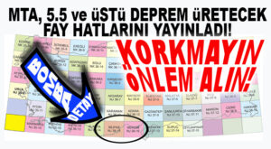 BOMBA HARİTADA MERSİN VE SİLİFKE DE YER ALDI: İŞTE TÜRKİYE’NİN DİRİ FAY HARİTASI: