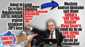 AKDENİZ’DE KENTSEL DÖNÜŞÜMÜ TIKAMAK İÇİN UĞRAŞAN CHP’Lİ SEÇER ÇARK ETTİ! BOMBA GELİŞME…