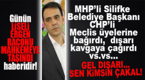 MHP’Lİ SİLİFKE BELEDİYE BAŞKANI, CHP’Lİ MECLİS ÜYESİNİ KAVGAYA ÇAĞIRDI: “GEL DIŞARIYA… SEN KİM OLUYORSUN ÇAKAL!”