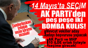 İLK BOMBA KULİS CUMHUR’DAN… 10 İLDE ORTAK LİSTEYLE Mİ SEÇİME GİDİLECEK?