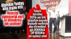 CHP MERSİN’DE ÖNSEÇİM YOKLUĞU RAHATSIZLIĞI SÜRÜYOR: “PARTİ İÇİ DEMOKRASİ YOK SAYILIYOR!”