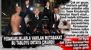 KILIÇDAROĞLU ADAY! FEDAKARLIKLARLA VARILAN MUTABAKAT… İMAMOĞLU VE YAVAŞ CUMHURBAŞKANI YARDIMCISI…