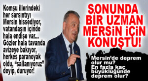 MERSİN’DE DEPREM İÇİN PROF. İNAN NET KONUŞTU VE UYARDI…
