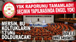 FLAŞ GELİŞME… YSK, 11 İL RAPORUNU TAMAMLADI! İLLERİN MİLLETVEKİLİ SAYILARINI AÇIKLADI!