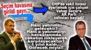 AK PARTİ’DEN CHP LİSTESİNİ MERSİN’DE AYARLAMA ÇABASINDAKİ SEÇER’E SALVOLAR BAŞLADI! SEÇİM BAŞLADI GAYRI…