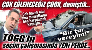 NEBATİ: “İSTERSEN BİR TUR VEREYİM!” BAŞARIR: “ÇOK HAVALI OLUR!” EĞLENCEYE DEVAM!