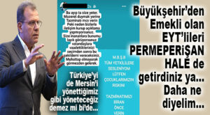CHP’Lİ BÜYÜKŞEHİR’İN EYT MAĞDURLARI İSYANI ARTTIRDI: “ÇOCUKLARIMIN RIZKINI, TAZMİNATIMIZI BİR AN ÖNCE VERİN!”