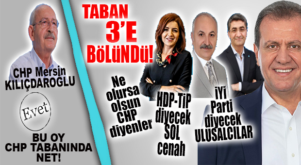 KULİSLER BUNU KONUŞUYOR: CHP MERSİN’DE KILIÇDAROĞLU TAMAM DA PARTİ OYU?
