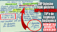 CHP MERSİN LİSTESİNE TEPKİ VEREN SOL BLOK, TİP’E DE KAYMAYA BAŞLADI… DEMİRTAŞ HDP MERSİN İÇİN DEVREYE SOKULDU!
