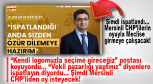 SEÇİMLERE KENDİ LOGOLARIYLA GİRECEKLERİ POSTASINI KOYAN DEVA’LI EKMEN, CHP MERSİN’DEN ADAY EDİLDİ…