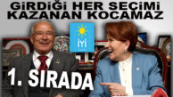 FLAŞ GELİŞME… İYİ PARTİLİ KOCAMAZ MERSİN 1. SIRA OLDU