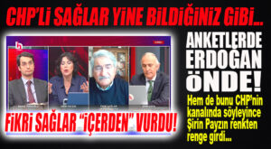 CHP’Lİ SAĞLAR “İÇERDEN” BOMBALADI: “ERDOĞAN ÖNDE, İNCE İLE ZORLA GÖRÜŞTÜ, MUHARREM 30 ALMIŞTI CHP İSE 22!”