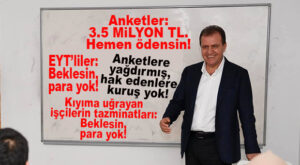 SEÇER’DEN GENEL SİYASET ANKETLERİNE YILLIK 3,5 MİLYON TL… BELEDİYENİN PARASI NASIL DA ÇARÇUR EDİLMİŞ!!