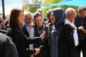 AK PARTİLİ SÖYLEMEZ: “SİZLERİN DESTEĞİYLE GÜLNAR’IN İLK KADIN VEKİLİ OLACAĞIM!”