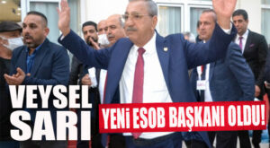 TALAT DİNÇER’İN İSTİFASININ ARDINDAN VEYSEL SARI YENİ ESOB BAŞKANI OLDU!