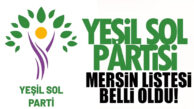 ESKİ HDP, YENİ YEŞİL SOL PARTİ MERSİN LİSTESİ AÇIKLANDI!
