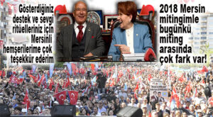 AKŞENER MERSİN MİTİNGİNİ DEĞERLENDİRDİ, KOCAMAZ MERSİN’E TEŞEKKÜR ETTİ!