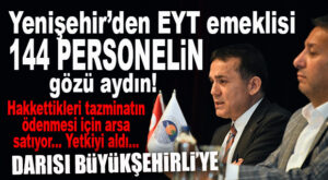 CHP’Lİ ÖZYİĞİT EYT’LİLER İÇİN ARSA SATIYOR, HAKLARINI VERİYOR! BÜYÜKŞEHİR İSE EYT’LİLERİ MAĞDUR ETMEYE DEVAM!