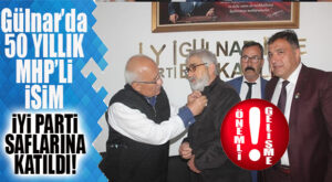 ATLANMAMASI GEREKEN HABER: GÜLNAR’DA 50 YILLIK MHP’Lİ KIROĞLU İYİ PARTİ’YE KATILDI!