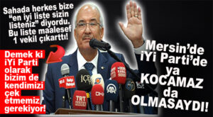 İYİ PARTİ’DEN MİLLETVEKİLİ SEÇİLEN KOCAMAZ SEÇİMİ DEĞERLENDİRDİ: “İYİ PARTİ OLARAK KENDİMİZİ ÇEK ETMEMİZ GEREKİYOR!”