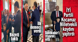 İYİ PARTİLİ BURHANETTİN KOCAMAZ MİLLETVEKİLLİĞİ KAYDINI YAPTIRDI!