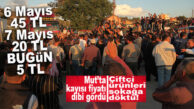 MUT’TA KAYISI FİYATI DÜŞTÜ, ÇİFTÇİ KAYISIYI YOLA DÖKTÜ!