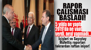 AK PARTİ’DE CHP’Lİ BELEDİYELERİN 5 YILLIK KARNESİ RAPORA DÖKÜLÜYOR… MÜFETTİŞ RAPORLARINDA YAZANLAR TEK TEK RAPORA İŞLENECEK…