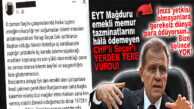 CHP DÖNEMİNDE İŞE GİREN EYT EMEKLİSİ VE SEÇER MAĞDURU PERSONEL, CHP’Lİ SEÇER’E ATEŞ PÜSKÜRDÜ: “HER ZAMAN YAPTIĞIN GİBİ DEVLETİ SUÇLA… ALIŞIKSINIZ!”
