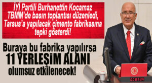İYİ PARTİLİ KOCAMAZ’DAN ÇİMENTO FABRİKASI TEPKİSİ: “ORMANLARIMIZ YOK OLMAKLA KARŞI KARŞIYA”