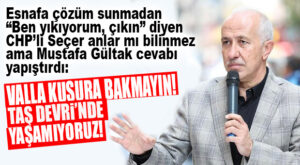 AK PARTİLİ GÜLTAK: “ZAFER ÇARŞISI İLE İLGİLİ BAKANLIĞIN ONAYLADIĞI HİÇBİR RİSKLİ YAPI BELGESİ ELİMİZDE MEVCUT DEĞİL”