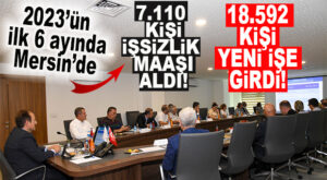 VALİ PEHLİVAN DUYURDU: 2023’ÜN İLK 6 AYINDA 18 BİN 592 KİŞİ İŞE YERLEŞTİ, 7 BİN 110 KİŞİ İŞSİZLİK MAAŞI ALDI!